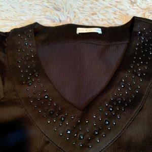 Vocal Brand woman’s stain top size XL NWT